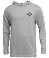 Kluch American My Turn Hooded Long Sleeve Shirt Small